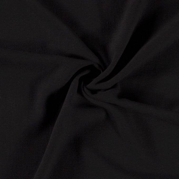 Tessuto puro lino Dante colore nero, naturale e traspirante, ideale per camicie e abbigliamento estivo